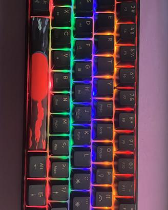 Tastiera Surmen Blue Samurai B-Rainbow Led