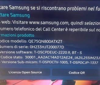 Smart tv 75 samsung neoqled 8k one connect