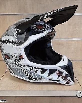AIROH Casco Cross Wraap - Demon - Matt