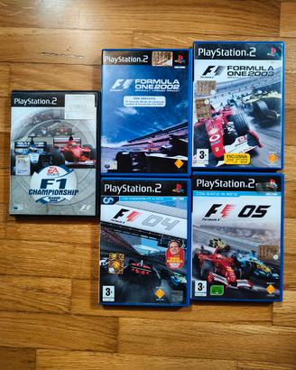 PS2 giochi racing formula 1