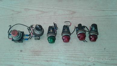 Spie interruttori d'epoca auto camion anni '40