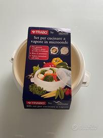 Set per cucinare a vapore per microonde