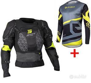 CORPETTO PETTORINA MOTO CROSS + MAGLIA ELEVEIT