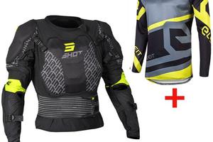 CORPETTO PETTORINA MOTO CROSS + MAGLIA ELEVEIT