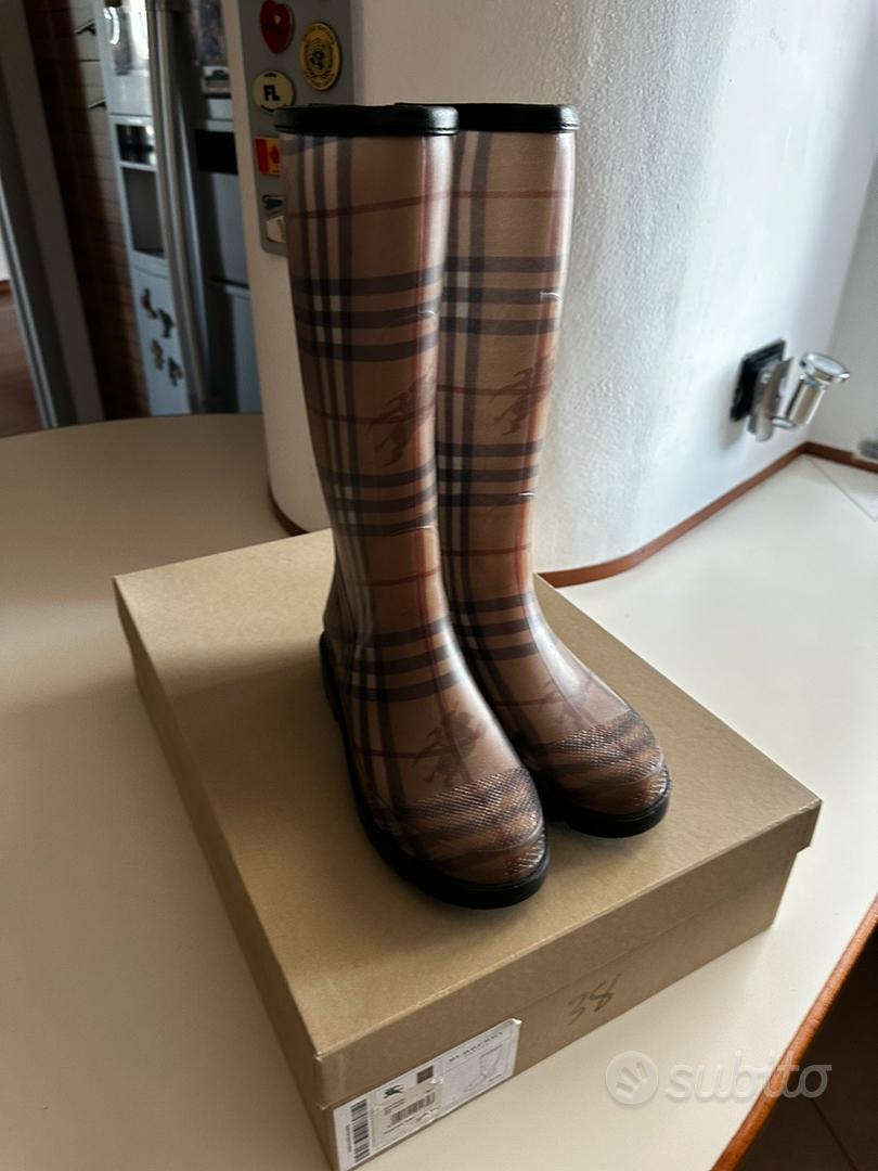 Stivali pioggia burberry clearance bambina