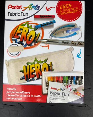 Pentel Arts Pastelli per personalizzare i tessuti
