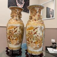 Coppia di Vasi collezione "Royal Satsuma"