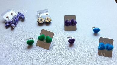 Orecchini Anello fatti a mano