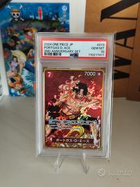 One piece Portgas D Ace OP02-013 V.1 PSA 10 