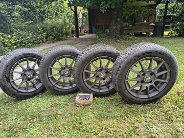 4 Cerchi in lega MSW by OZ 15" + Bulloni - Peugeot