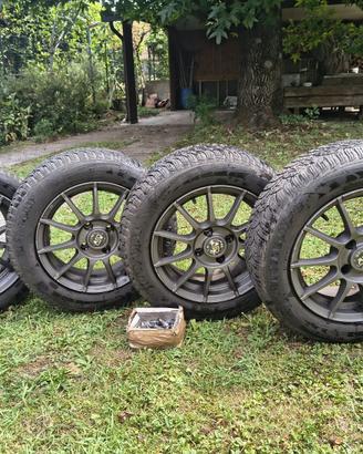 4 Cerchi in lega MSW by OZ 15" + Bulloni - Peugeot