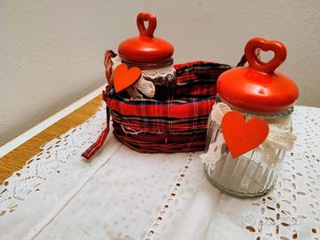 vasetti contenitori con tappo