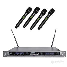 8 radio microfoni AUDIO DESIGN