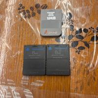 Memory card per PS2