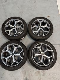 4 cerchi e gomme usati 18 pollici originali BMW X1