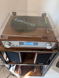 GIRADISCHI LENCO MC-160WD Wood