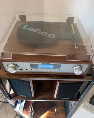 GIRADISCHI LENCO MC-160WD Wood