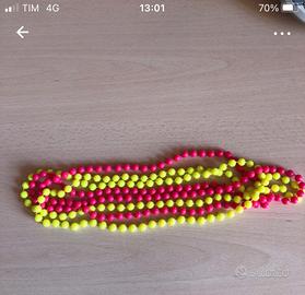 Collana gialla e rosa Pimkie