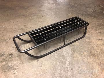 Slitta vintage restaurata anni 50-60 legno - black