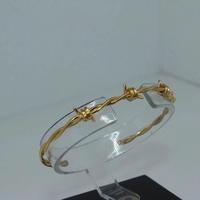 Bracciale filo spinato argento 925