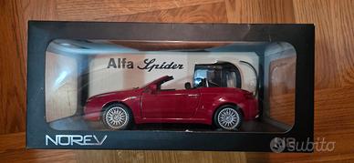alfa romeo spider e brera norev 