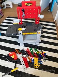 Banco da lavoro avvitatore viti bulloni