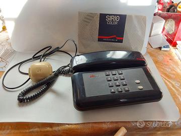 Telefono sirio color nero giugiaro design sip orig
