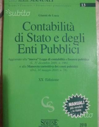 Contabilità di Stato e degli Enti Pubblici