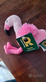 Peluche fenicottero rosa 