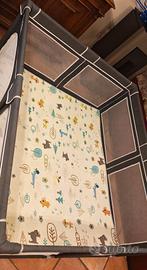 box xxl bimbi completo di tappeto e palestrina