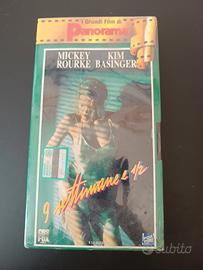 9 settimane e 1/2 mezzo vhs sigillato 
