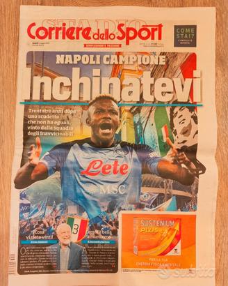 Corriere dello Sport - 3º scudetto napoli