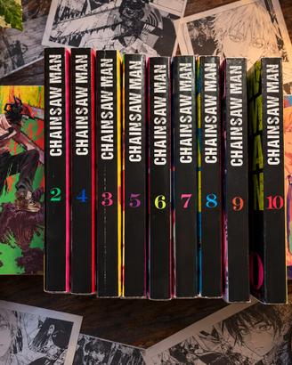 🔥 CHAINSAW MAN – COMPLETA 1-11 – PRIMA STAMPA 🔥