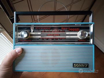 Radio vintage Sonny funzionante 