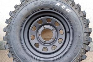 5 CERCHI + GOMME 215 80 R16 - Fuoristrada Off Road