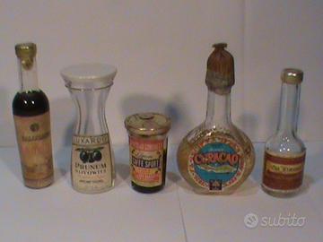5 mignon di liquore anni 70/80