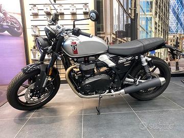 Triumph Speed Twin 900 alluminium silver
