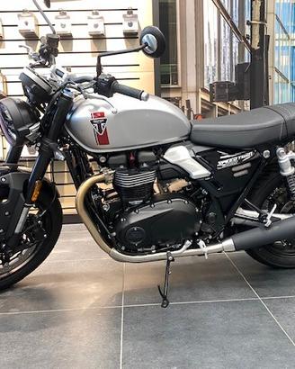 Triumph Speed Twin 900 alluminium silver