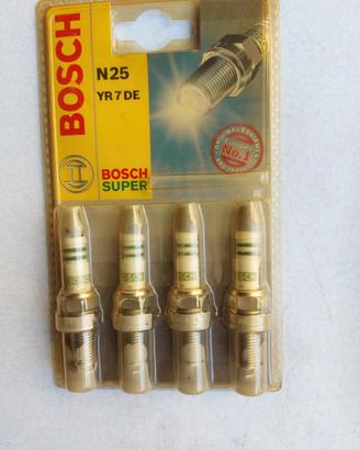 Set di 4 candele Bosch Super YR 7 DE.
