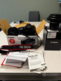 Bundle Canon 70D + Obiettivo EF-S 18-135  e 10-22