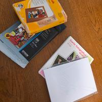 Carta fotografica+cartuccia canon