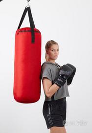 SACCO BOXE 15 kg rosso OUTSHOCK PUNCHING BAG 100