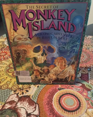 MONKEY ISLAND  PC BIG BOX PRIMA EDIZIONE ITALIANA