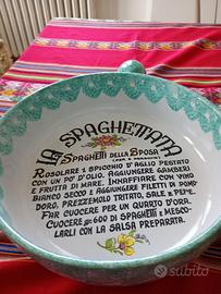 Ciotola in ceramica per spaghettata