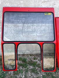 Arco di protezione con parabrezza, cabina/tetto