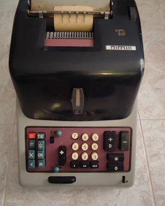 Calcolatrice vintage Olivetti 