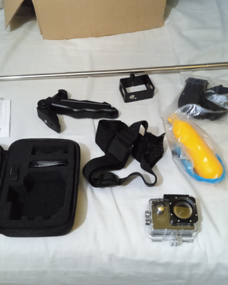 Action cam SJcam 4000 con accessori