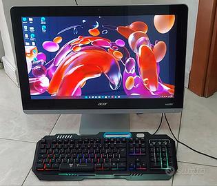 PC Acer i3 24 pollici full hd 8GB HDMI SSD-256.