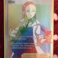 Olive Hyper carta allenatore pokemon