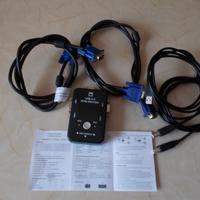 Switch collegare 2 pc ad 1 monitor